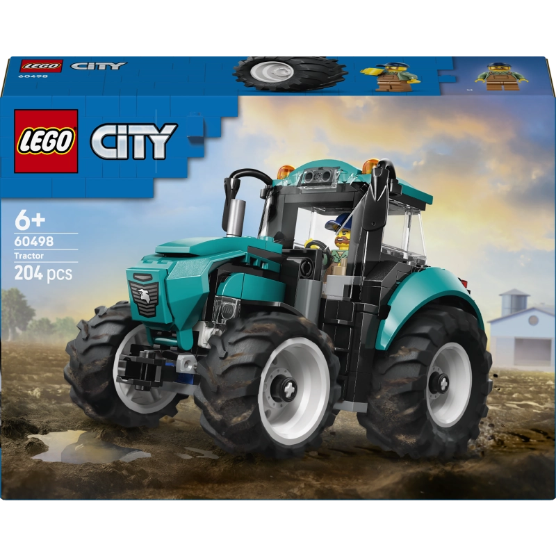 LEGO City جرار زراعي 60498 – 204 قطعة