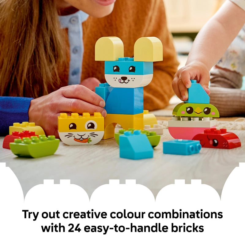 LEGO DUPLO 3 في 1 حيوانات لطيفة 10477 – 24 قطعة