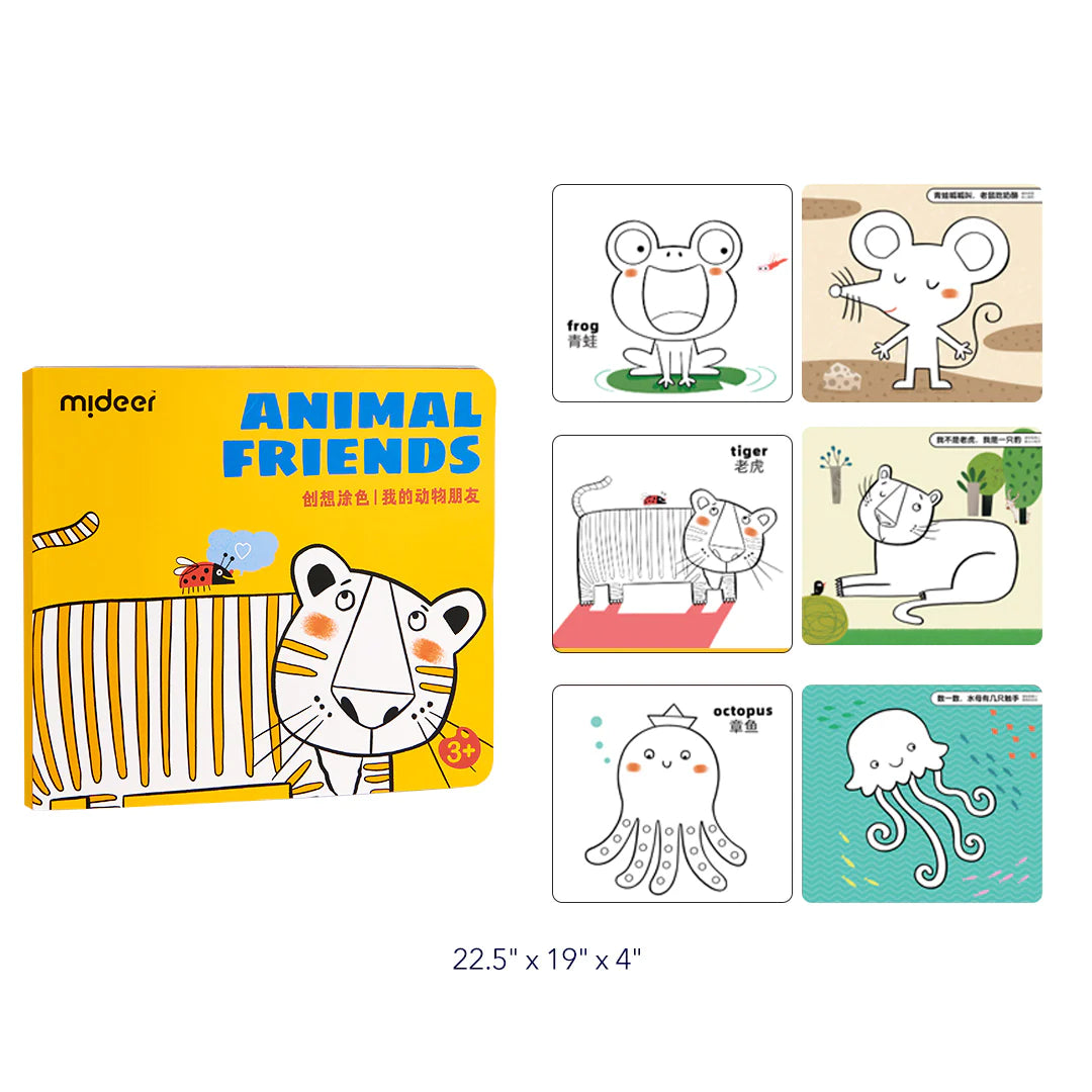 Mideer Coloring Book Mideer Coloring Book