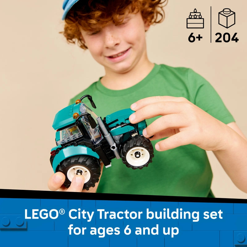 LEGO City جرار زراعي 60498 – 204 قطعة