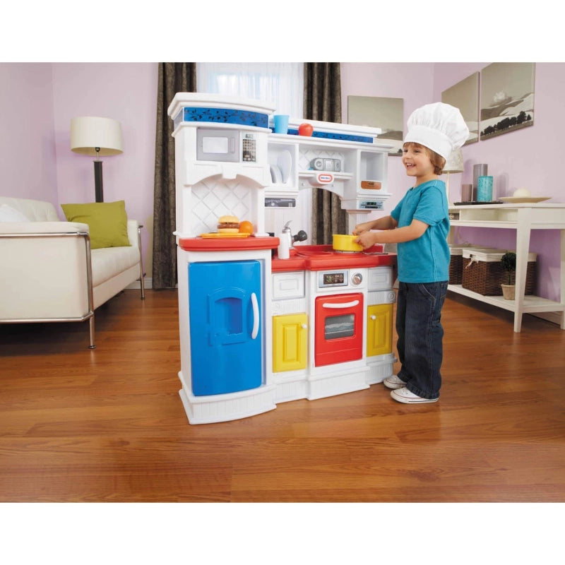 Little Tikes مطبخ لعب للأطفال مع مؤثرات صوتية