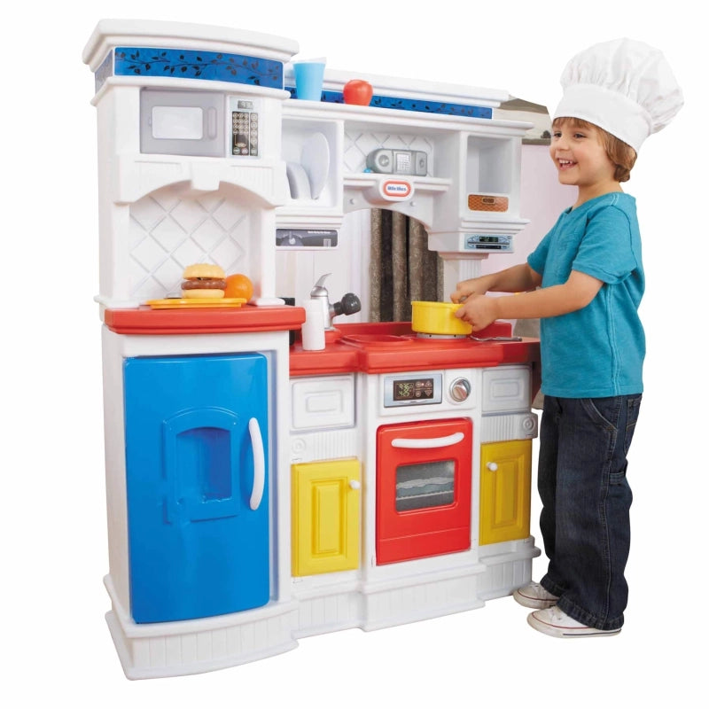 Little Tikes مطبخ لعب للأطفال مع مؤثرات صوتية