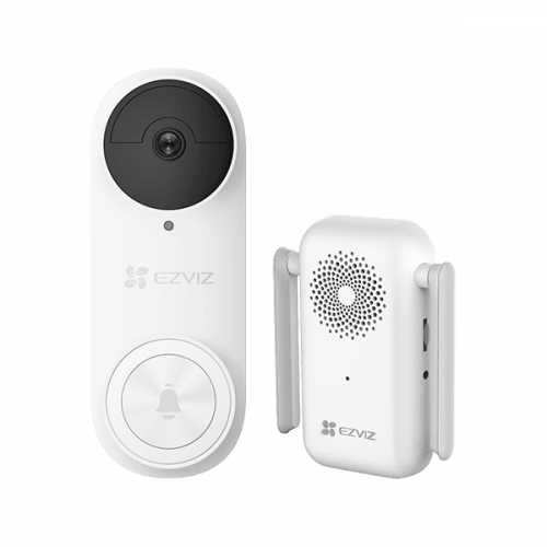 EZVIZ Pro Battery-powered Video Doorbell Kit. EZVIZ Pro Battery-powered Video Doorbell Kit.