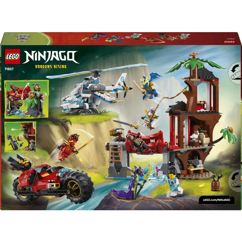 LEGO NINJAGO معركة بيت الشجرة 71857 – 642 قطعة