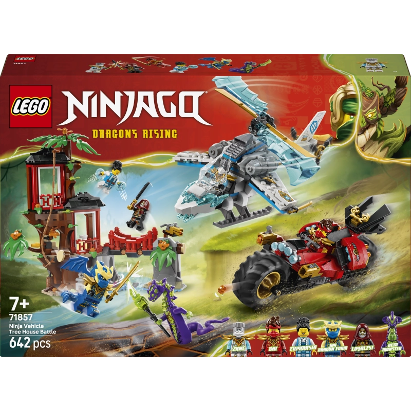 LEGO NINJAGO معركة بيت الشجرة 71857 – 642 قطعة