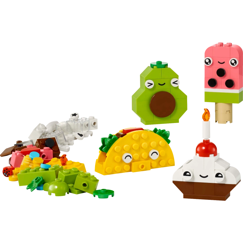 LEGO Classic Creative Food Friends – 150 Pieces | Set 11039