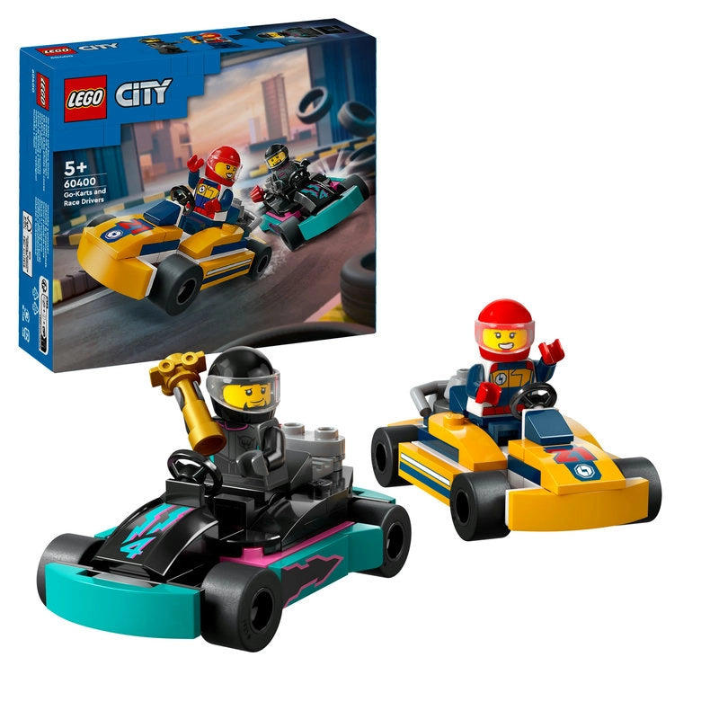 LEGO City سيارات كارت وسائقين 60400 – 99 قطعة