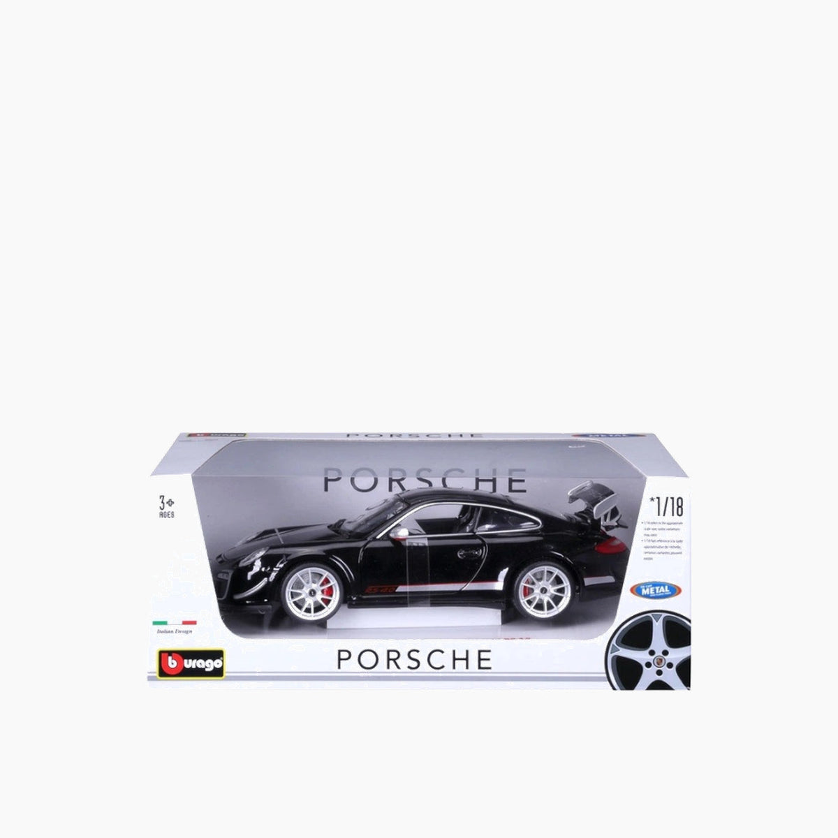 Maisto Porsche GT3 RS 4.0 Die-Cast Model Car – 1:18 Scale