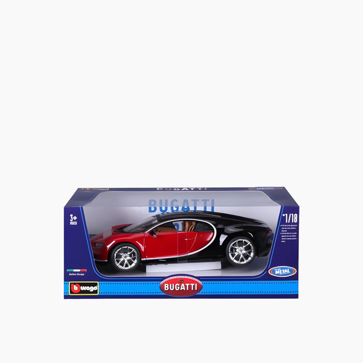 Maisto Bugatti Chiron Die-Cast Model Car – 1:18 Scale