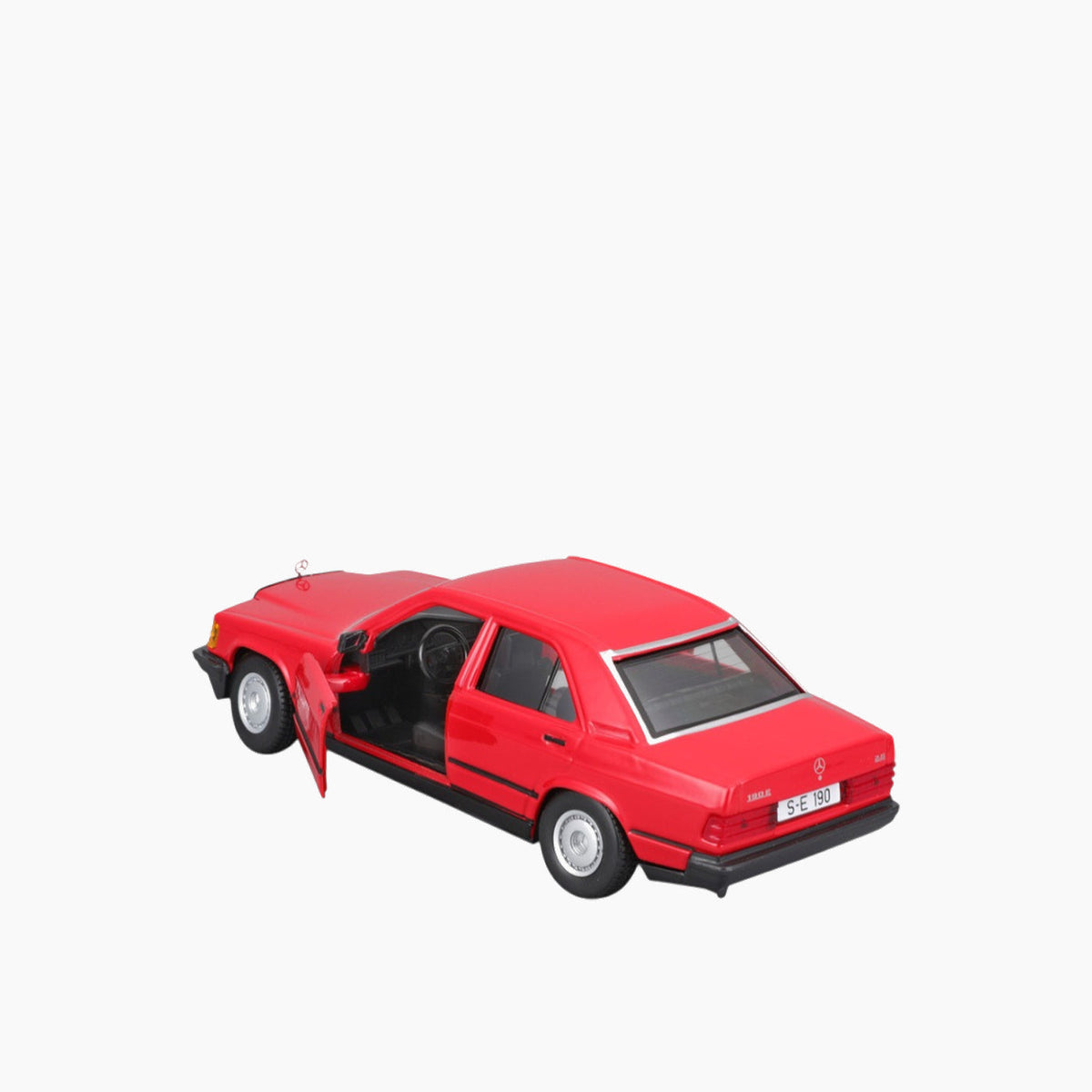 Maisto 1987 Mercedes-Benz 190E Die-Cast Model Car – 1:25 Scale