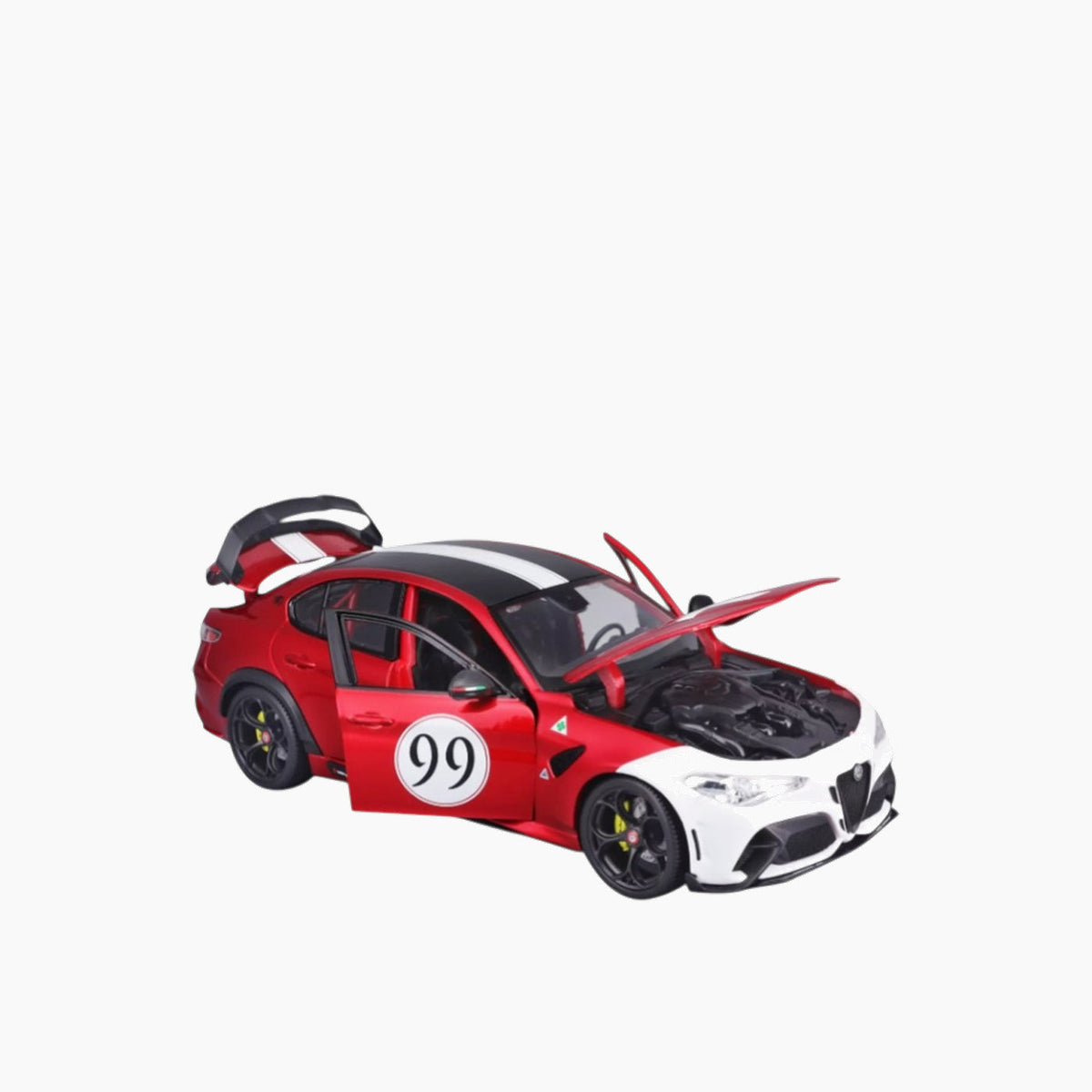 Maisto Alfa Romeo Giulia Gtam Die-Cast Model Car – 1:18 Scale