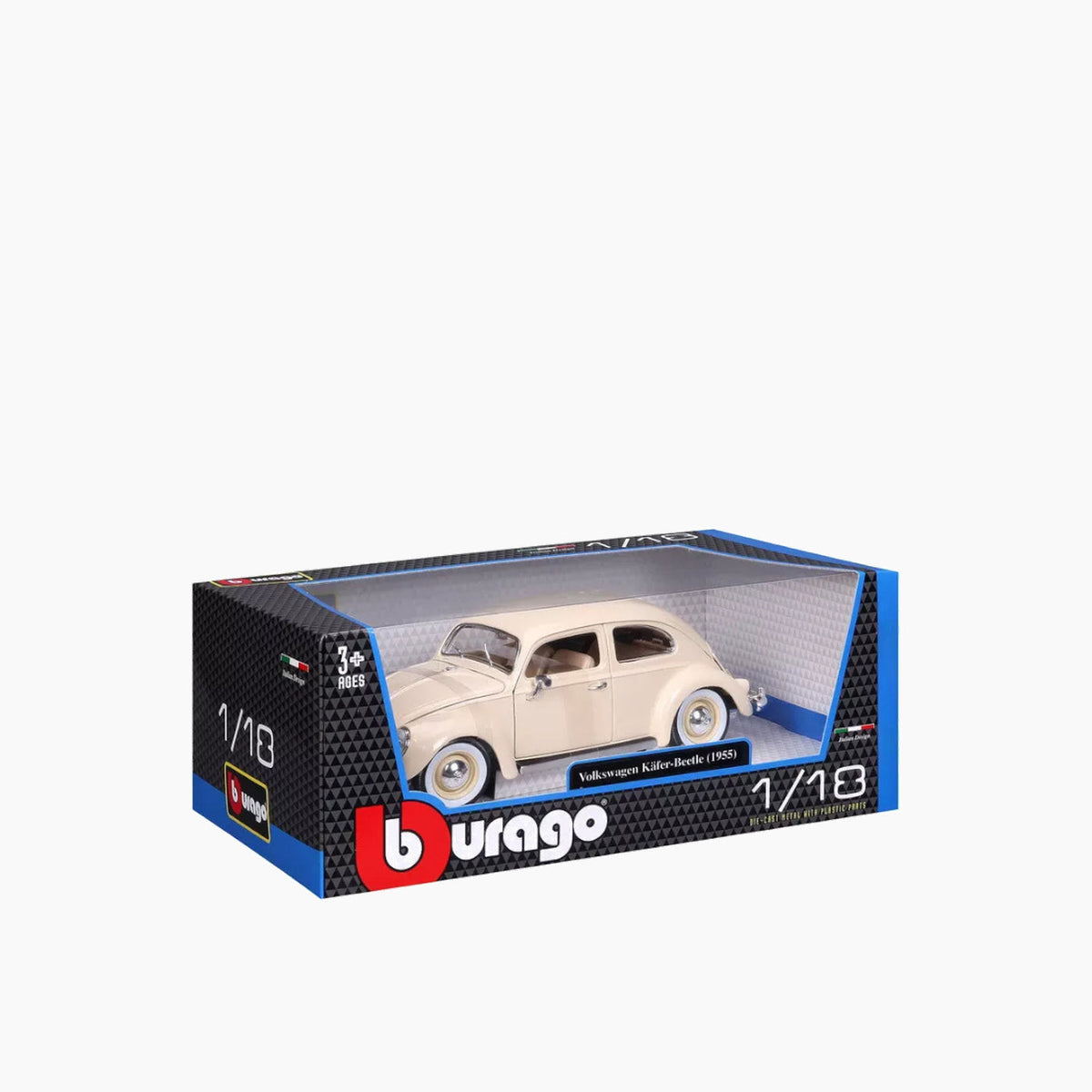 Maisto VW Kafer Beetle (1955) Die-Cast Model Car – 1:18 Scale