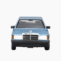 Maisto 1987 Mercedes-Benz 190E Die-Cast Model Car – 1:25 Scale