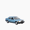 Maisto 1987 Mercedes-Benz 190E Die-Cast Model Car – 1:25 Scale