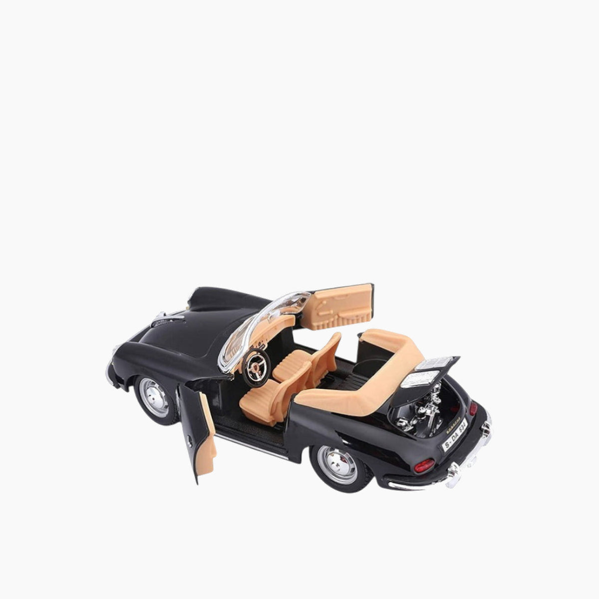 Maisto Porsche 356B Cabriolet (1961) Die-Cast Model Car – 1:24 Scale