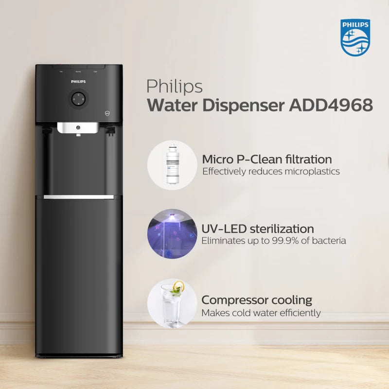 Philips Bottom Loading Water Dispenser with Micro P-Clean & UV Philips Bottom Loading Water Dispenser with Micro P-Clean & UV