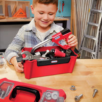 Little Tikes Creative Construction Tool Box Set – Kids Building & Tool Play Set