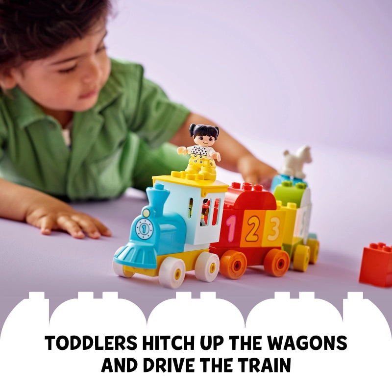 LEGO DUPLO قطار الأرقام 10954 – تعلم العد 23 قطعة