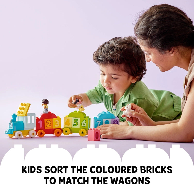 LEGO DUPLO قطار الأرقام 10954 – تعلم العد 23 قطعة