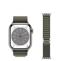 سوار ساعة BT05A Alpine Woven Nylon Watch Band مقاس 38/40/41 مم عالمي