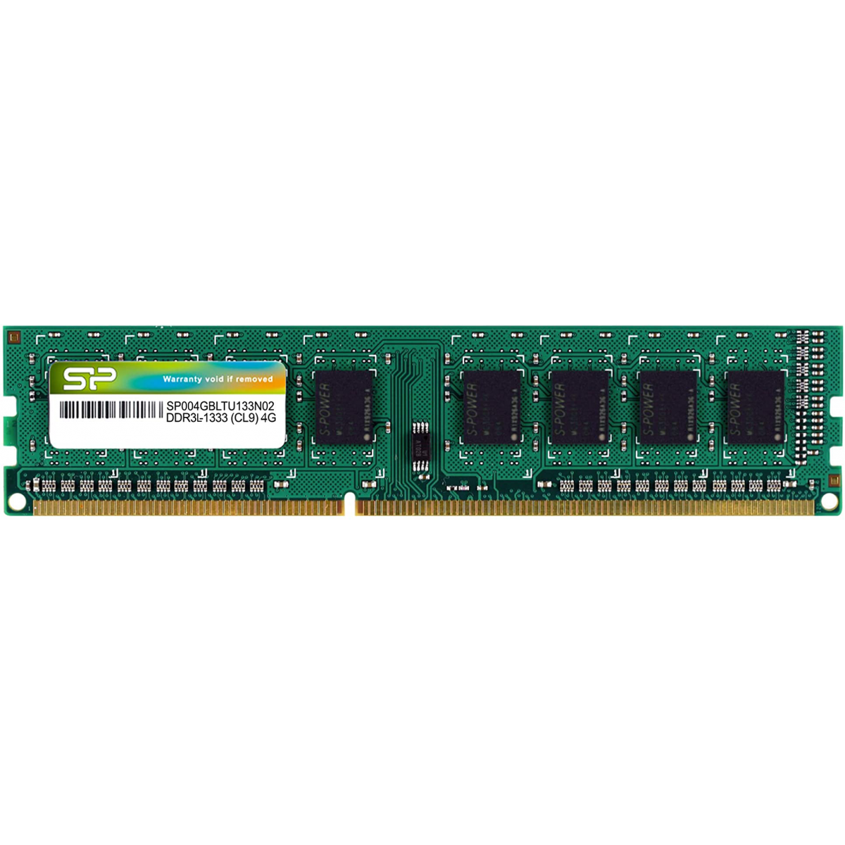 Silicon Power Ram 4GB PC  Low  Voltage 1333 MHZ