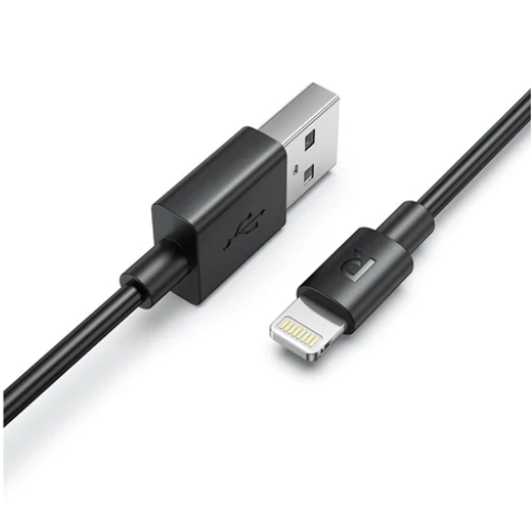 RAVPower USB A to Lightning Cable 1m TPE - Black