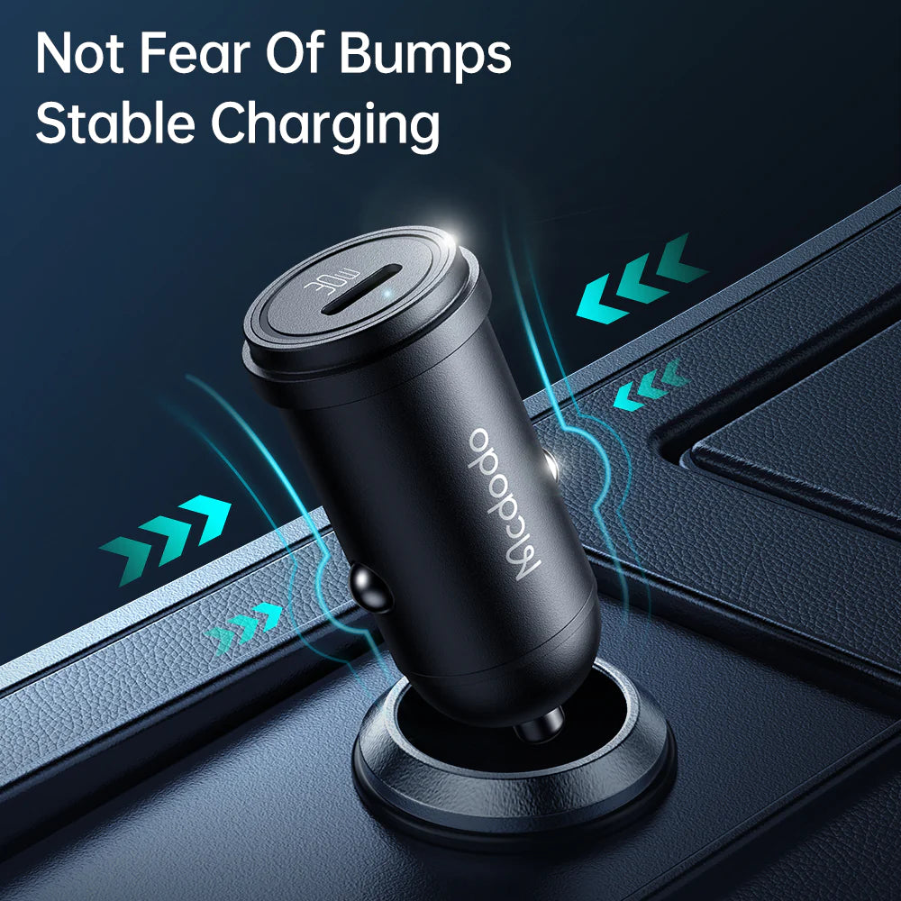 Mcdodo 30W USB C PD Fast Car Charger