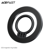 حامل حلقة مغناطيسي ACEFAST E35 لهاتف – لون أسود