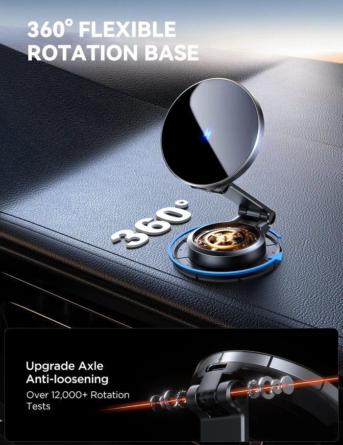 JOYROOM JR-ZS408 Magnetic Wireless Car Charger – MagSafe Mount JOYROOM JR-ZS408 Magnetic Wireless Car Charger – MagSafe Mount