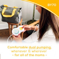Beurer BY 70 Dual Breast Pump Fast & Efficient Milk Pumping