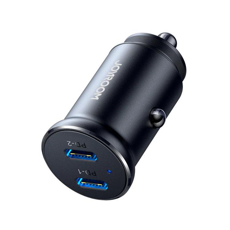 Joyroom C+C 30W mini Metal Car Charger