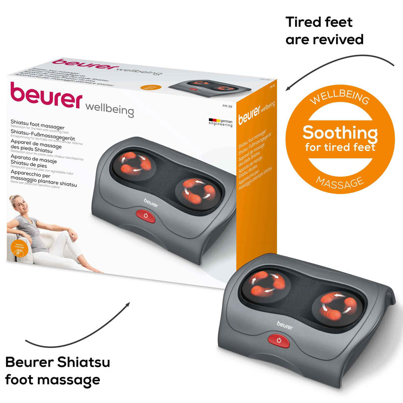 Beurer FM 39 Shiatsu Foot Massager with Heat Function