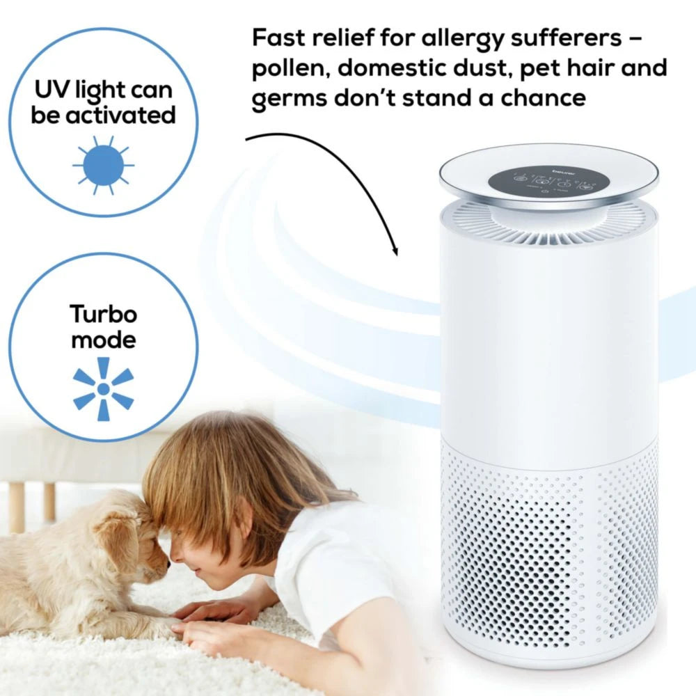 Beurer LR 400 Smart Air Purifier with Triple-Layer Filtration