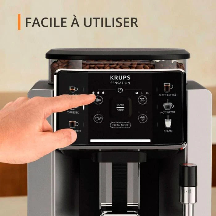 Krups EA910E10 Sensation 15 Bar Coffee Machine Full Auto Krups EA910E10 Sensation 15 Bar Coffee Machine Full Auto