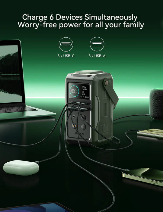 JOYROOM JR-PBF10 100W Power Bank with Night Light & Large Capacity