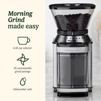 Cuisinart Professional Burr Mill DBM8V2E - 18 Settings Coffee Grinder