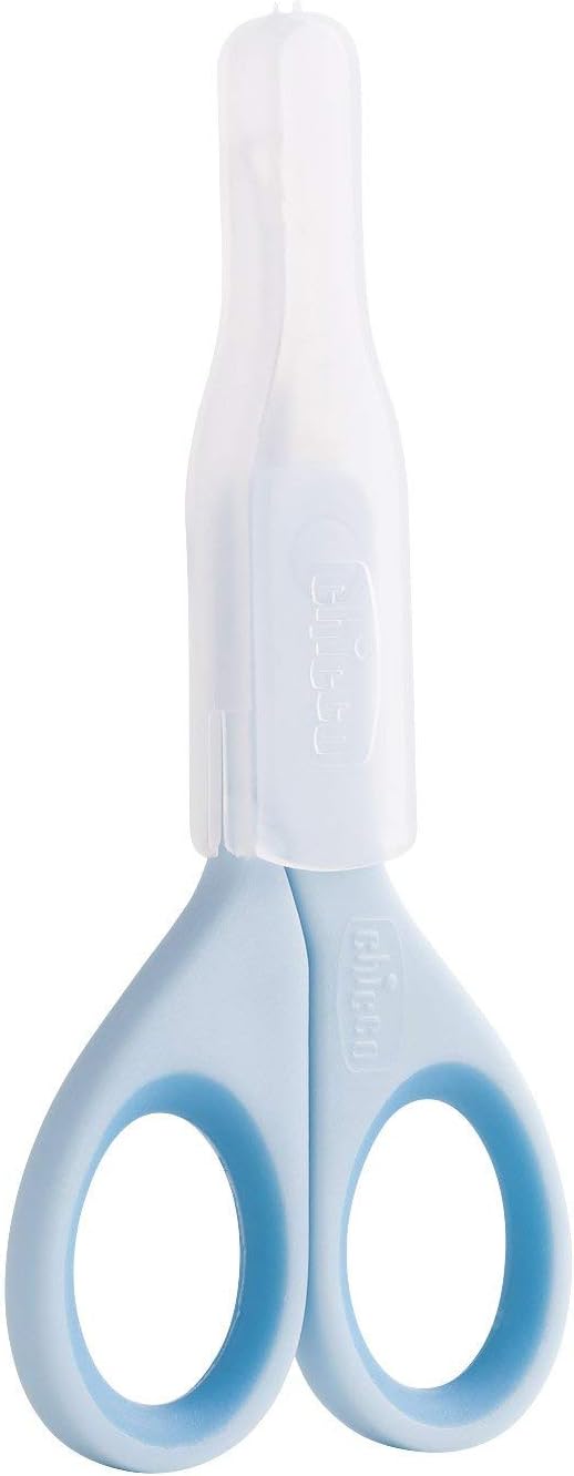 Chicco Baby Nail Scissors Precise & Stainless Steel - Light Blue Chicco Baby Nail Scissors Precise & Stainless Steel - Light Blue