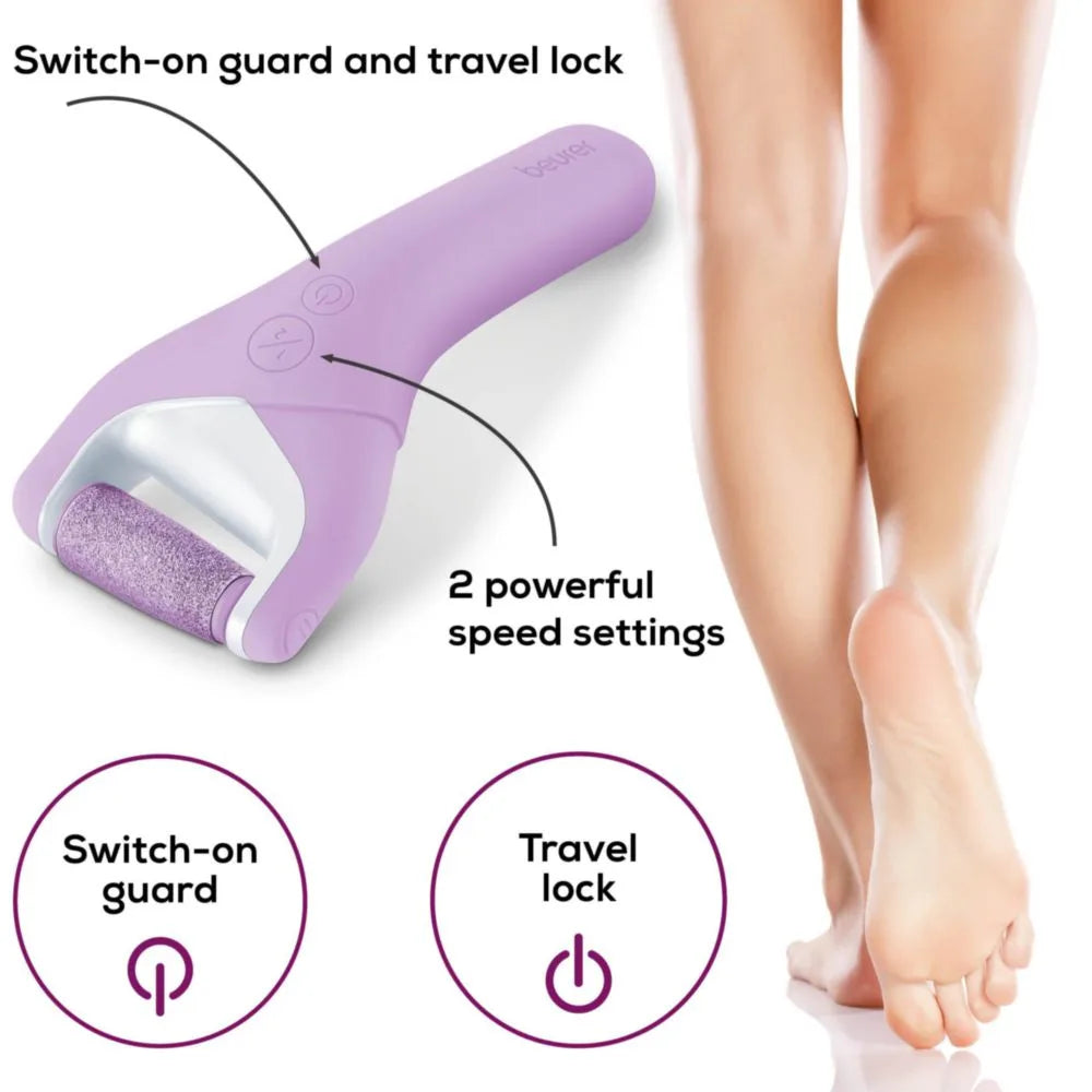 Beurer MP 59 Portable Pedicure Device Smooth Feet Easily