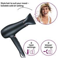 Beurer HC 50 Hair Dryer 2200W Ionic Technology & Shine