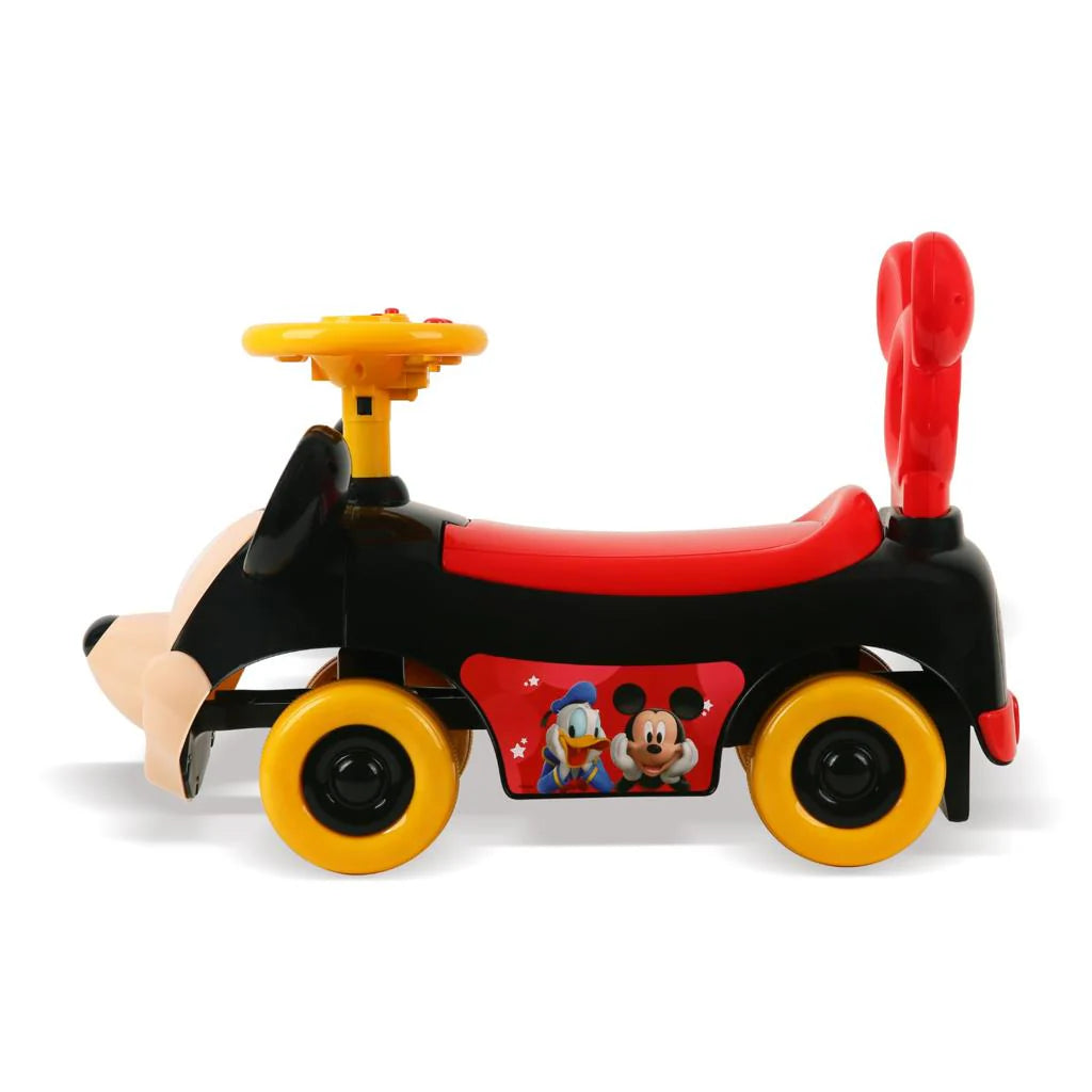 Disney Mickey Push Car Safe & Fun Ride for Kids Disney Mickey Push Car Safe & Fun Ride for Kids