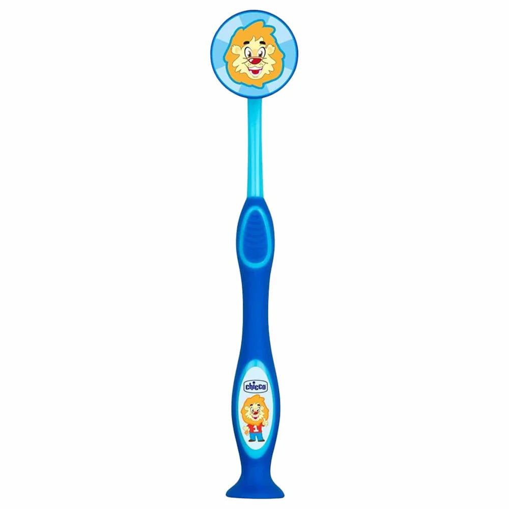 Chicco 36M+ Oral Care Set for Boys Travel-Friendly - Blue Chicco 36M+ Oral Care Set for Boys Travel-Friendly - Blue