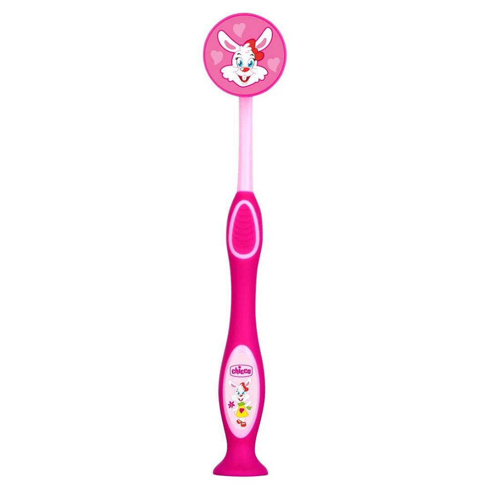 Chicco 36M+ Oral Care Set for Girls Travel-Friendly - Pink Chicco 36M+ Oral Care Set for Girls Travel-Friendly - Pink