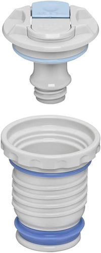 THERMOS 1L Flask Double-Wall 24H Insulation - Blue
