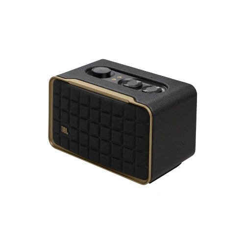 JBL Authentics 300 Retro Bluetooth Speaker with Built-in Battery - Black