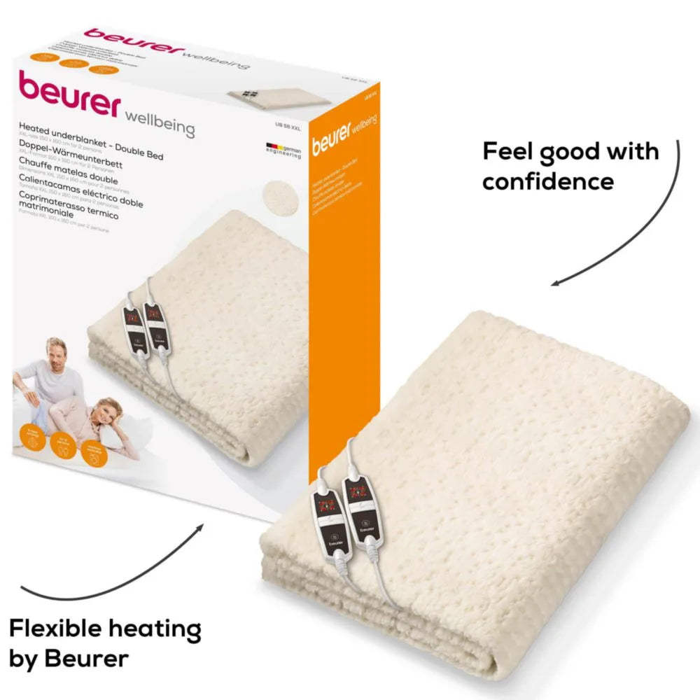 Beurer UB 56 Double Heating Blanket with Luxurious Comfort Design