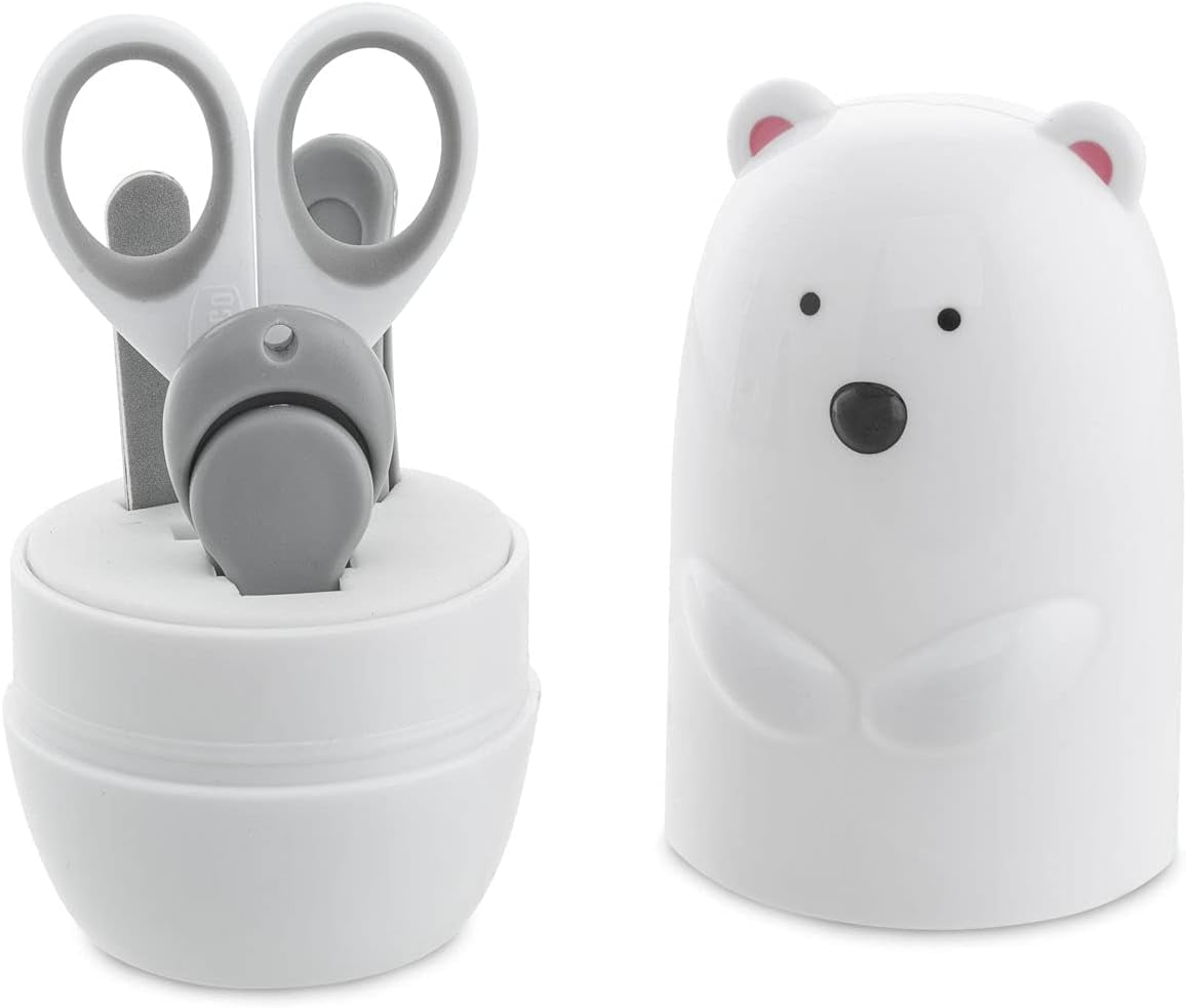 Chicco Baby Manicure Set Polar Bear Safe & Gentle Chicco Baby Manicure Set Polar Bear Safe & Gentle