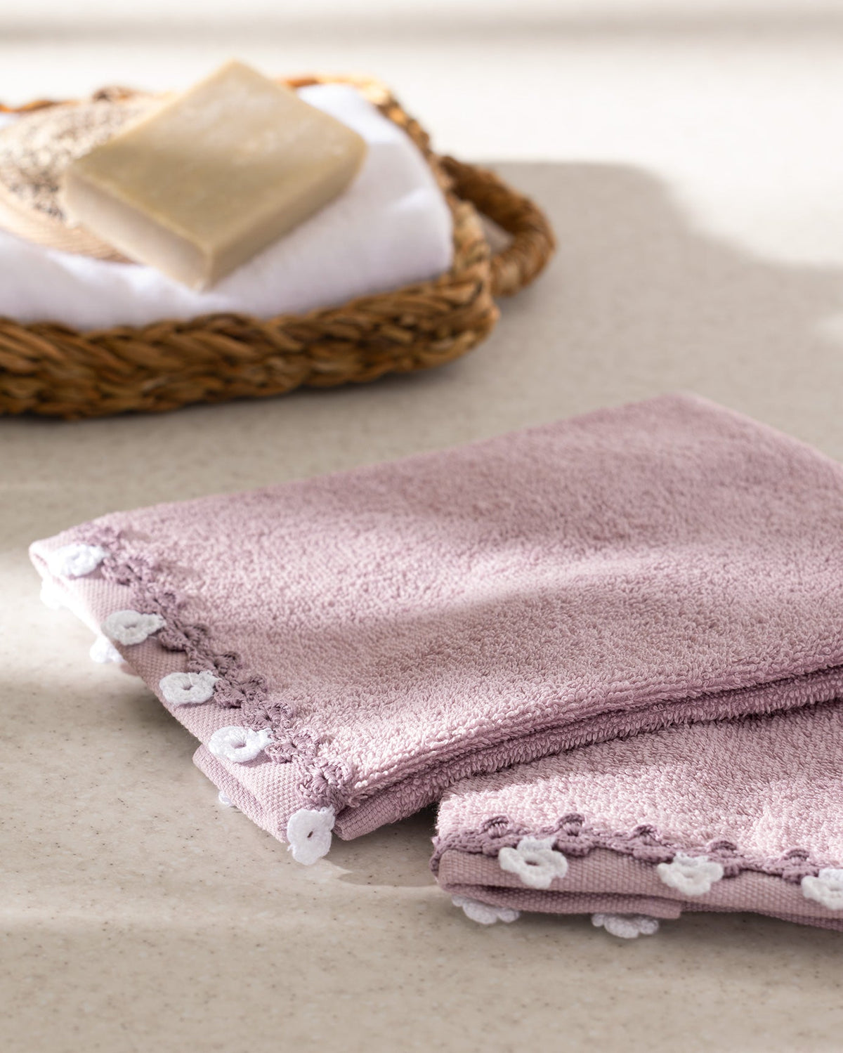 Jeanne 2 Pack Hand Towel - Madame Coco JO