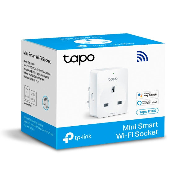 TP-Link Tapo Mini Smart Wi-Fi Socket - White