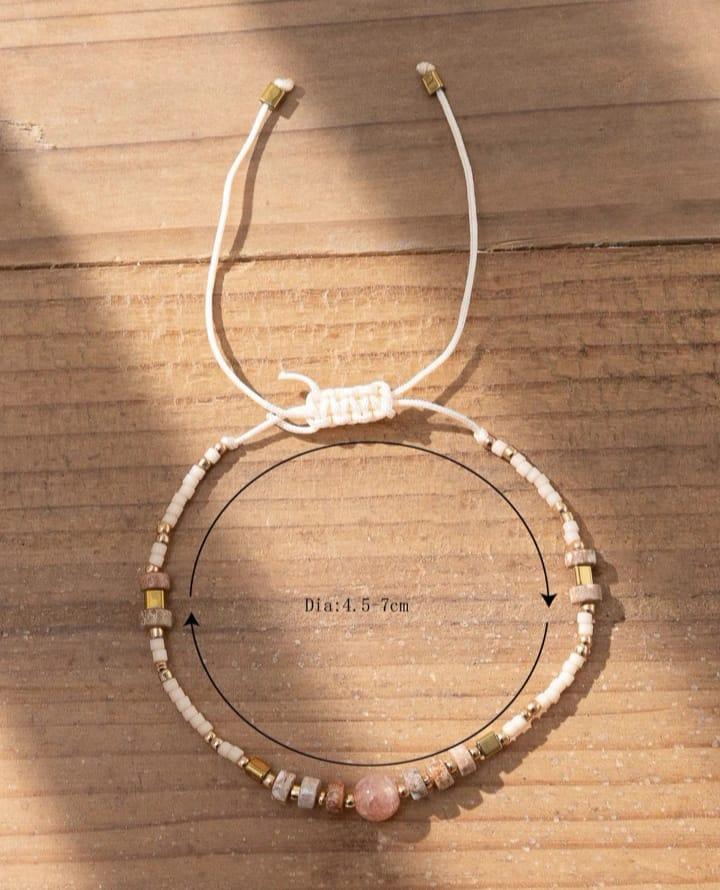 Stone decorated bracelet Stone decorated bracelet