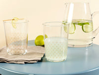 Pierretta-golden Rain 4-piece Beverage Glass Set - Madame Coco JO